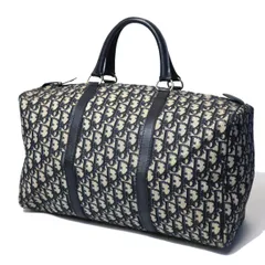 Dior ディオール  トロッター ボストンバッグ 幅39cmキャンバス/レザー  ネイビー レディースのサムネイル