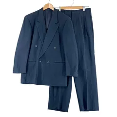 LANVIN ランバン 無地 春夏 SS セットアップ 麻/レーヨン ネイビー メンズ【古着】【中古】【送料無料】のサムネイル