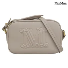 超美品 マックスマーラ MAX MARA Elsa エルサ Mロゴ クロスボディ ショルダー バッグ グレージュ レディースのサムネイル