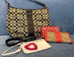 ★NA5599 おまとめ4点！ COACH コーチ ショルダーバッグ ミニバッグ 財布 シグネチャー