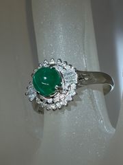 PT エメラルドリング 1.000ct 0.700ct - メルカリ
