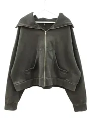 エンタイアスタジオ entire studio パーカー FULL ZIP ES2106 ウォッシュドブラック M トップス フーディー スウェットのサムネイル