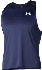 アンダーアーマー UNDER ARMOUR 陸上・ランニング UA TEAM RUN SHIRT UAチーム ラン シャツ メンズ ノースリーブ トップス ジョギング トレーニング 速乾 ドライ 軽量  6003879 410 MIDNIGHTNAVY