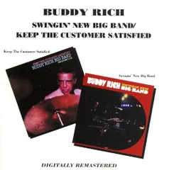 CD Buddy Rich Swingin New Big Band / Keep The Customer Satisfied BGOCD169 BGO /00110