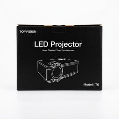 TOPVISION LEDプロジェクター T6 - メルカリ