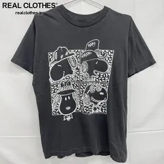 PEANUTS/ピーナッツ SNOOPY/スヌーピー VINTAGE/ヴィンテージ プリント スミクロ/シングルステッチ/半袖Tシャツのサムネイル