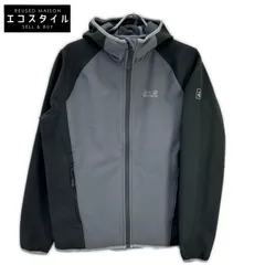Jack Wolfskin　ジャックウルフスキン　ブラック×グレー ノーザンポイント ソフトシェルジャケット　Mのサムネイル