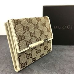 未使用品 GUCCI プリント ジップアラウンド長財布 496317 箱付き 91