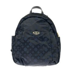 CRESCHEND 印伝 リュックバッグ 京都 枡儀 ブラック×パープル CRESCHEND 印伝 リュックバッグ 京都 枡儀 ブラック×パープル - メルカリ