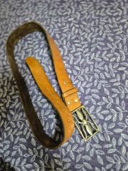 ace western belt W32 エースウエスタンベルト 黄色スタッズ - メルカリ