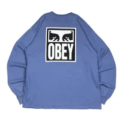 OBEY スカイブルー ロング スリーブのサムネイル