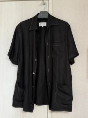 国内正規maison margiela 半袖シャツ 黒 - メルカリ