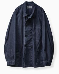 YLÈVE LINEN POPLIN JACKET サイズ3 ネイビー 25SS - メルカリ