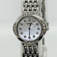 電池新品 SEIKO クレドール 1E70-0AB0 ピンクシェル文字盤 美品 - メルカリ