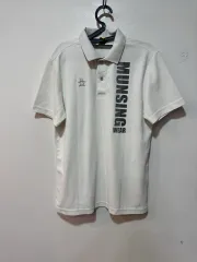 MUNSINGWEAR 白 半袖 カラーTシャツ Lサイズのサムネイル
