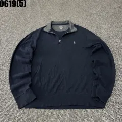 ポロラルフローレン ネイビー ハーフジップ スウェット xs 0619