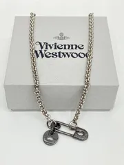【美品】Vivienne Westwood セーフティピン ネックレス 限定色 No.61910のサムネイル
