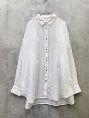 美品 ソウルベリー 僕と私の、休日プルオーバーシャツ ちび襟 ゆったり