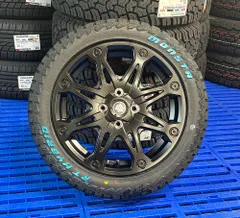 新品 タイヤホイール 4本セット ハイゼットジャンボ 軽トラ ホワイトレター MONSTA RT HYBRID 165/60R15 ホワイトレター 15インチ MUD-Xのサムネイル