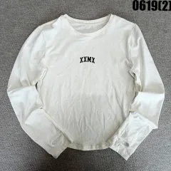 ゼクシィミックス 長袖Tシャツ 白 L 0619