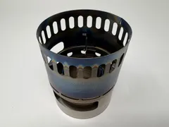 ◆EVERNEW エバニュー アルコールストーブ チタニウム アウトドア用品 中古 現状◆21856★のサムネイル