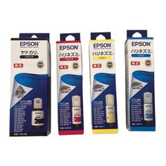 EPSON 純正インク(ヤドカリ・ハリネズミ) 4本セット 推奨使用期限切れ