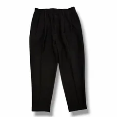 参考上代41,800円 N.HOOLYWOOD COMPILE WIDE TAPERED EASY SLACKS ワイドテーパードイージースラックス パンツ エヌハリウッド コンパイル PT07-095 ブラック 40 （18467M）のサムネイル