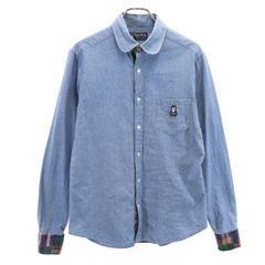 Loro Piana ロロピアーナ イタリア製 リネン100％ 長袖 シャツ S 