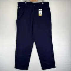古着 デッドストック カーハート Carhartt ダック パンツ ワーク 大きいサイズ タグ付き ワンポイントロゴ W40 L34  ネイビー系 メンズのサムネイル