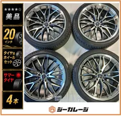 『良品』『高残溝』BADX ロクサーニ 20インチ アルミホイール＆サマータイヤ 1台分4本セット 9.0J-20 +38 5/114.3 & トーヨー プロクセス FD1 245/40R20 99W 送料無料 アルファード ヴェルファイアのサムネイル