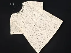 Diagram ダイアグラム グレースコンチネンタル 総レース 半袖 ブラウス シャツ size36/白 ■◆ レディースのサムネイル