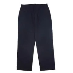 Engineered Garments エンジニアードガーメンツ 1タック 裾ダブル ワイド テーパード スラックスパンツ ネイビー系 M【中古】のサムネイル