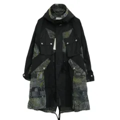 FACTOTUM ファクトタム ABH-JK-MO9 FOREST MODS COAT モッズ コート ブラック系 3【極上美品】【中古】のサムネイル