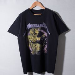 メタリカ METALLICA Tシャツ L ブラック バンT ロックT Y2K ツアーT