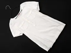 J.PRESS ジェイプレス ヘンリーネック カットソー sizeM/白 ■◆ レディースのサムネイル