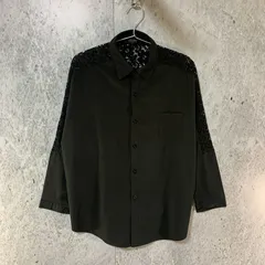 Amulet アミュレット レースシャツ ブラック Mサイズ  □〇のサムネイル