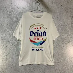 ORIONBEER オリオンビール 宮古島Ver オリオンビール グラフィック Tシャツ ホワイト XLサイズ □〇のサムネイル