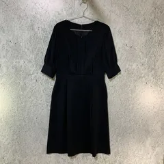 OFUON オフオン キーネック フレア ワンピース ネイビー 40サイズ 〇◇☆のサムネイル