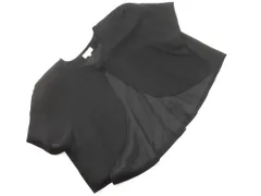 foxey フォクシー 半袖 ノーカラー ジャケット size40/黒 ■◆ レディースのサムネイル
