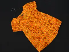 Nanette Lepore ナネットレポー 花柄 カットソー size4/オレンジ ■◆ レディースのサムネイル