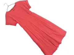 L EQUIPE YOSHIE INABA レキップヨシエイナバ タック ワンピース size38/赤 ■◆ レディースのサムネイル
