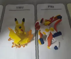 ポケットモンスター カプセルアクティ ガチャ 초염몽 ピカチュウ 2種 まとめ