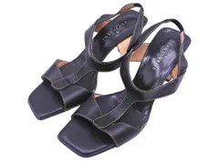 TRUSSARDI トラサルディ ストラップ サンダル size23ｃｍ/黒 ■◆ レディースのサムネイル
