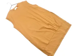 INED イネド ノースリーブ チュニック ワンピース size9/茶 ■◆ レディースのサムネイル