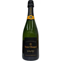 シャンパン Veuve Clicquot ヴーヴ・クリコ エクストラ ブリュット 750ml 12度 【新品未開栓品】 52606K54のサムネイル