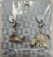 未開封　ポケットモンスター ポケモンセンター限定 767 コソクムシ ＆ 768 グソクムシャ 全国ずかんメタルチャーム (2個セット)のサムネイル