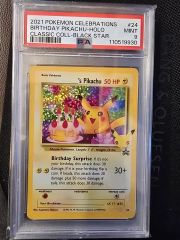 お誕生日ピカチュウ25th 英語版 PSA10 ポケモンカード - メルカリ