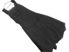 BUONA GIORNATA ボナジョルナータ シフォン ノースリーブ ワンピース sizeL/黒 ■◆ レディースのサムネイル