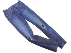 G-STAR RAW ジースターロゥ USED加工 ダメージ加工 スキニー デニムパンツ 紺 ■■ レディースのサムネイル