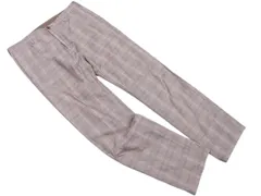 green label relaxing グリーンレーベルリラクシング ユナイテッドアローズ チェック パンツ sizeL/グレーｘ紫 ■■ メンズのサムネイル